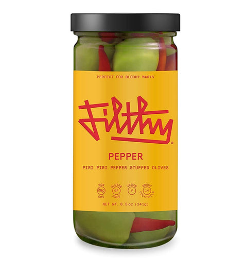 Filthy - Hot Pepper Olives 8oz by Filthy Food - Alambika Canada