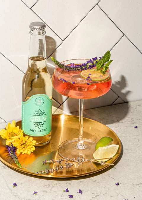 Zero-Proof Lavender Spritz