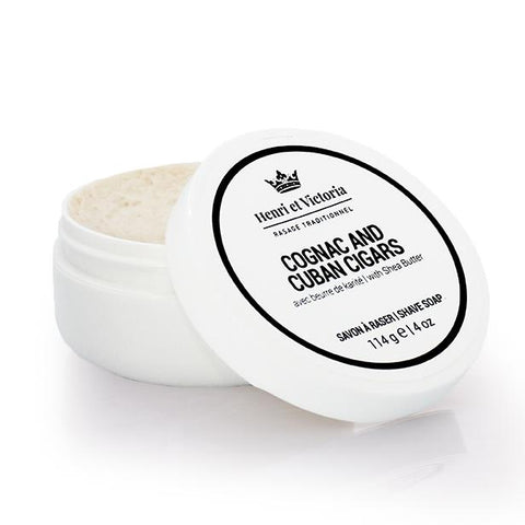 Henri et Victoria - Shaving Soap Vegan - Cognac and cuban cigars by Henri et Victoria - Alambika Canada