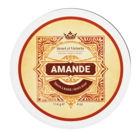 Henri et Victoria - Shaving Soap Vegan - Amande by Henri et Victoria - Alambika Canada