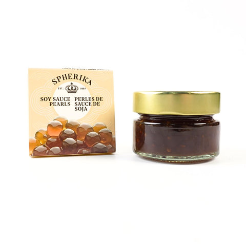 Spherika - Soy Sauce Cocktail Pearls 55g by Spherika - Alambika Canada