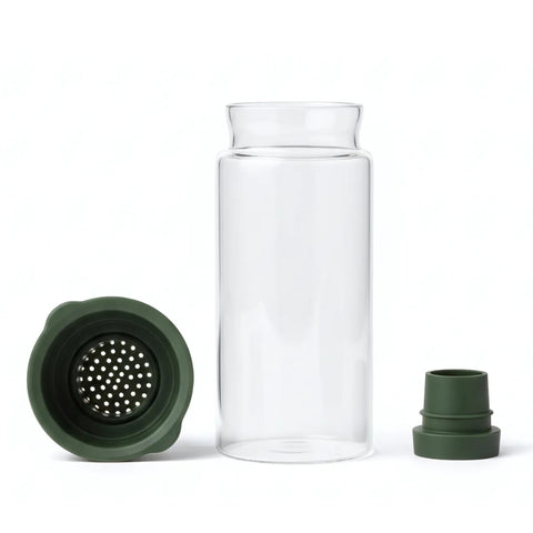 Cold Brew & Infusion Bottle with Filter – 500ml by Alkademie - Alambika Canada