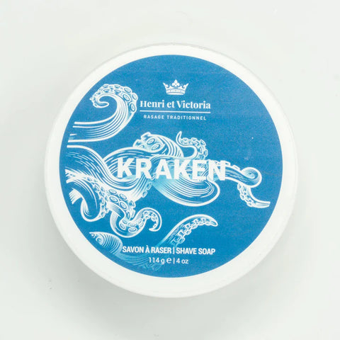 Henri et Victoria - Shaving Soap Vegan - Kraken by Henri et Victoria - Alambika Canada