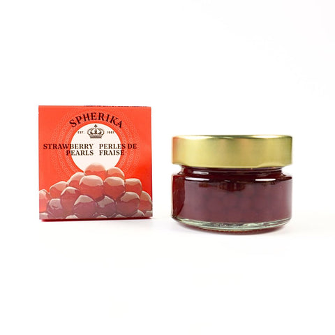 Spherika - Strawberry Cocktail Pearls 55g by Spherika - Alambika Canada