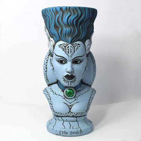 Tiki Mug - The Tropical Bride Mug with gem by Tiki Farm - Alambika Canada