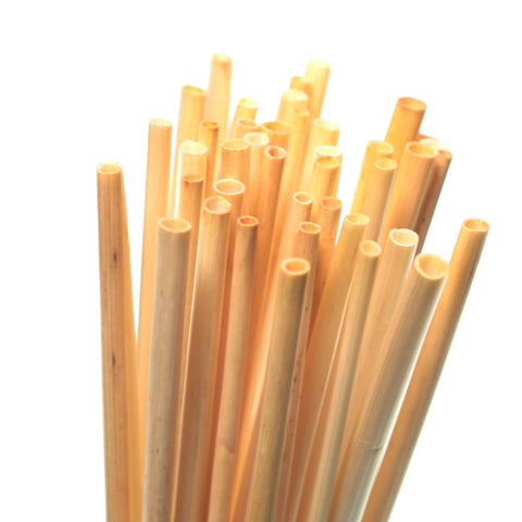 Drinking Straws - Long Natural Wheat 215mm (500) by Alkademie - Alambika Canada