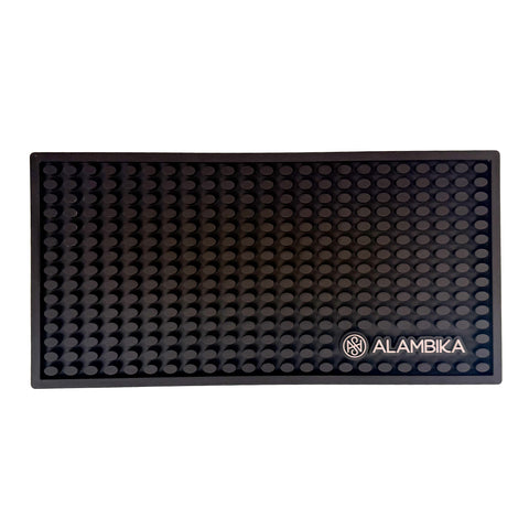 Black Bar Mat - Alambika Deluxe SMALL (15x30cm) by Alkademie - Alambika Canada