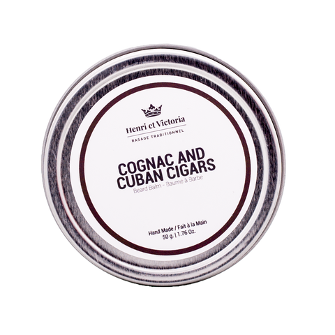 Henri et Victoria - Beard balm - Cognac and cuban cigars, 50g by Henri et Victoria - Alambika Canada