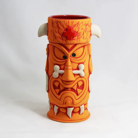 Tiki Mug - Witch Doctor - Volcanic Orange by Alambika - Alambika Canada
