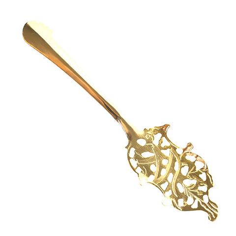 Absinthe Spoon - Leaf II Gold by Alambika - Alambika Canada