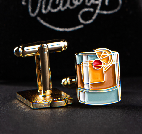 Love & Victory - Cufflinks Old Fashioned by Love & Victory - Alambika Canada