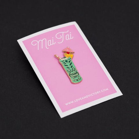 Love & Victory - Cocktail Pin Mai Tai by Love & Victory - Alambika Canada