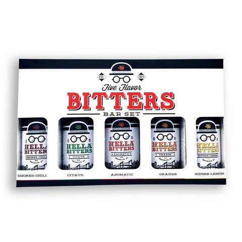 Hella Cocktail Co. Bitters - Full Variety Pack (5) by Hella Cocktail Co. - Alambika Canada