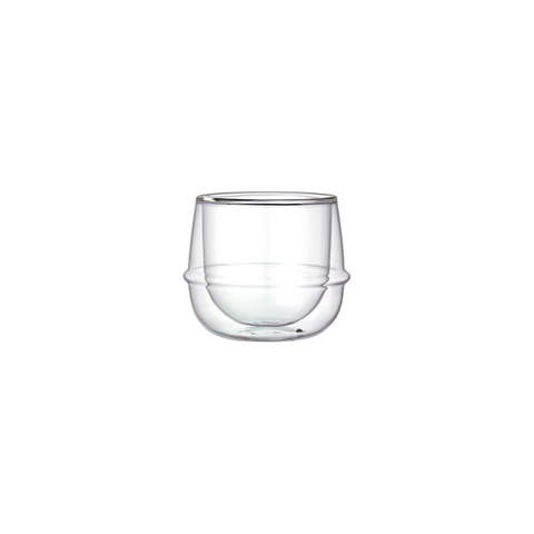 Kinto Kronos - Double Wall Wine Glass 250ml by Alambika - Alambika Canada