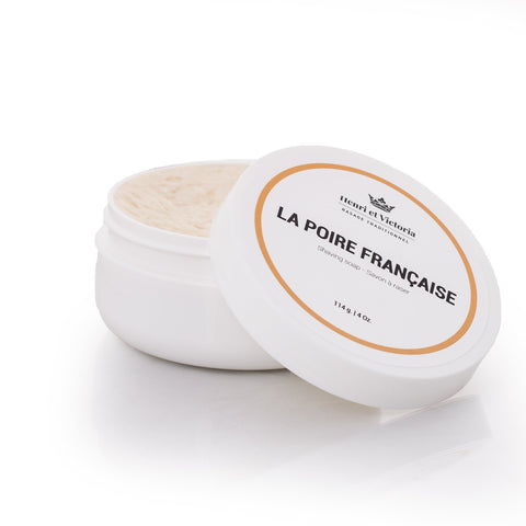 Shaving Soap Vegan - La Poire Francaise by Henri et Victoria - Alambika Canada