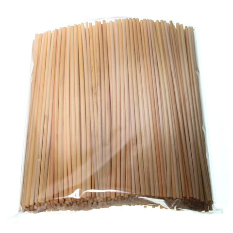 Drinking Straws - Long Natural Wheat 215mm (500) - Alambika Alambika Eco & Reusable